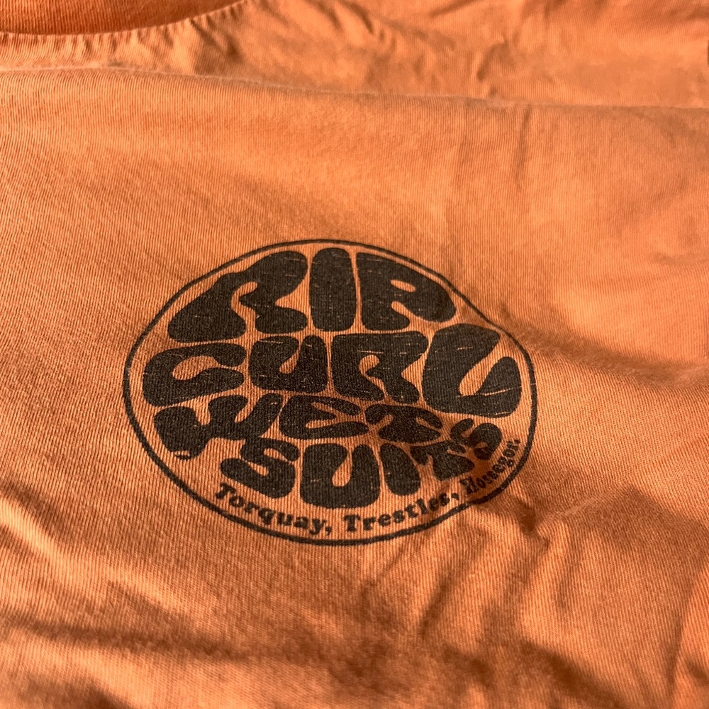 Beachy Orange Ripcurl Top - Picture 3 of 4